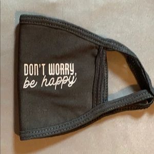 Don’t Worry Be Happy Facemask unisex